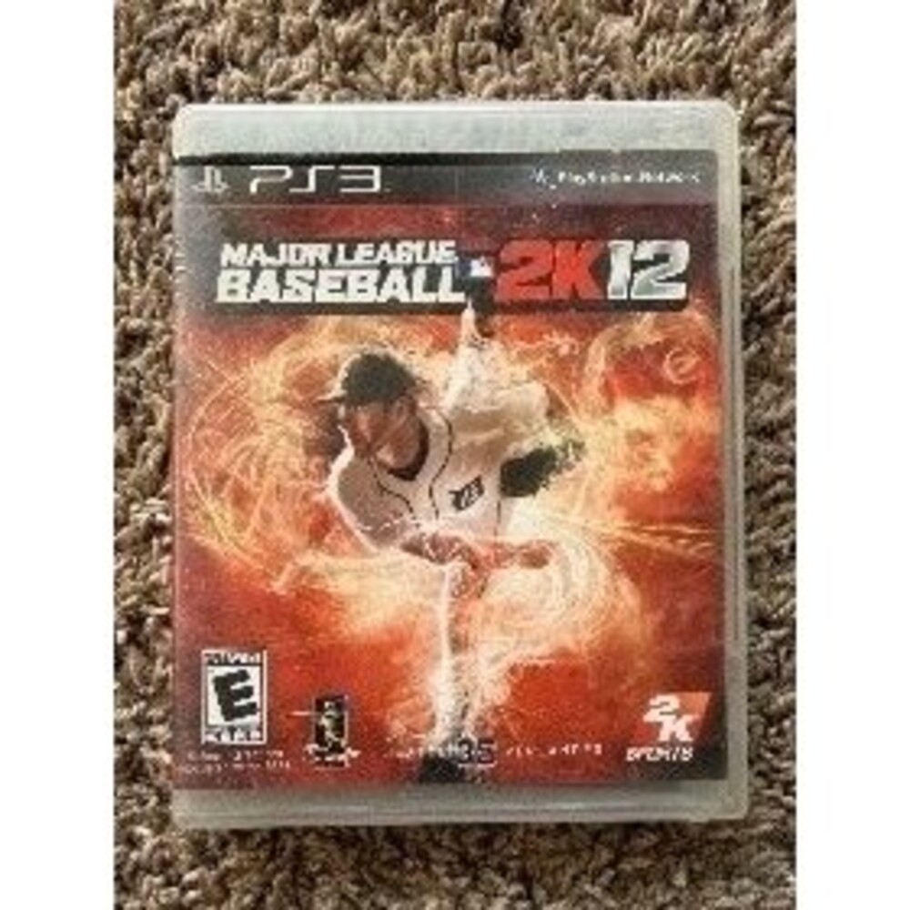 Major League Baseball 2K12 PS3 PlayStation 3 Game 2K Sports Complete Case Disc